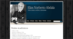 Desktop Screenshot of eliasnorbertoabdala.com.ar